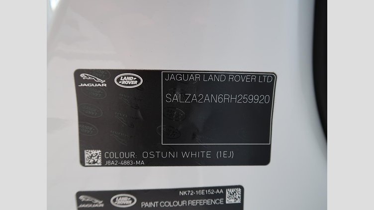 2024 認定中古車 Land Rover Range Rover Evoque Ostuni Pearl White 2.0 litre i4D​ Ｓ Ｄ２００