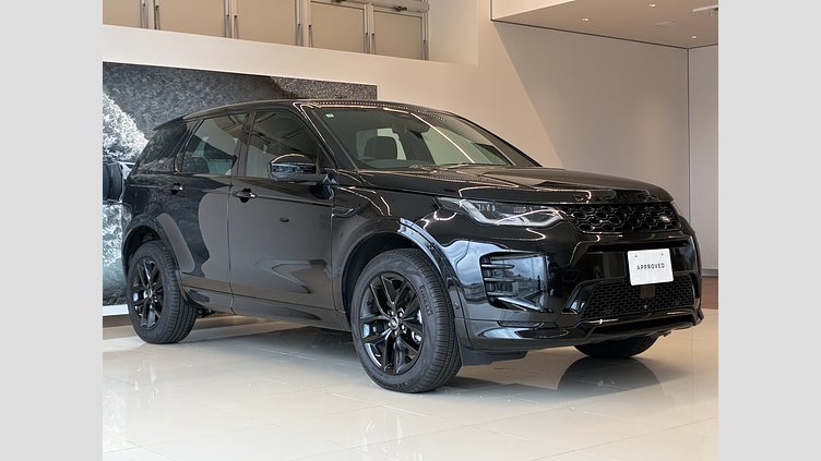 2024 認定中古車 Land Rover Discovery Sport Santorini Black 2.0 litre i4D​ ダイナミックSE 2.0L D200 5+2シート