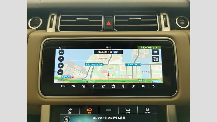 2020 認定中古車 Land Rover Range Rover サントリーニブラック 3.0リッターV6 258PS ディーゼル スタンダードホイールベース VOGUE