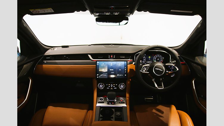 2024 認定中古車 Jaguar F-Pace アイガーグレイ P400e ガソリン プラグインハイブリッド R-DYNAMIC HSE