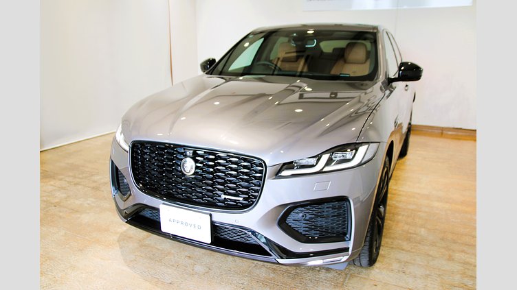 2024 認定中古車 Jaguar F-Pace アイガーグレイ P400e ガソリン プラグインハイブリッド R-DYNAMIC HSE