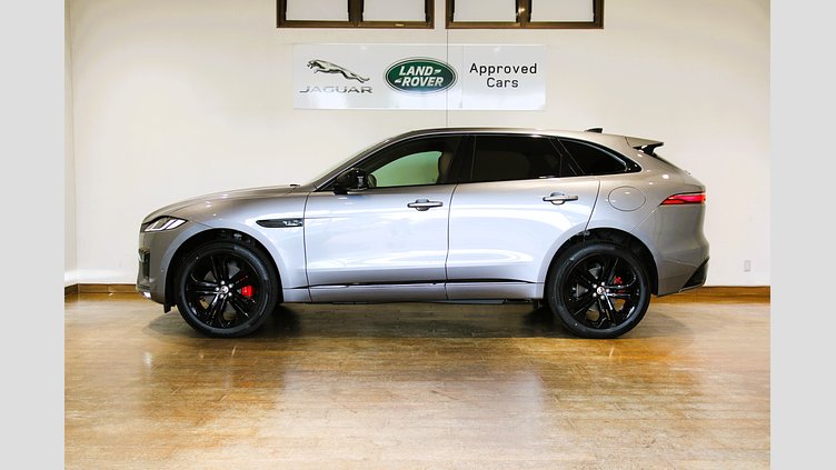 2024 認定中古車 Jaguar F-Pace アイガーグレイ P400e ガソリン プラグインハイブリッド R-DYNAMIC HSE