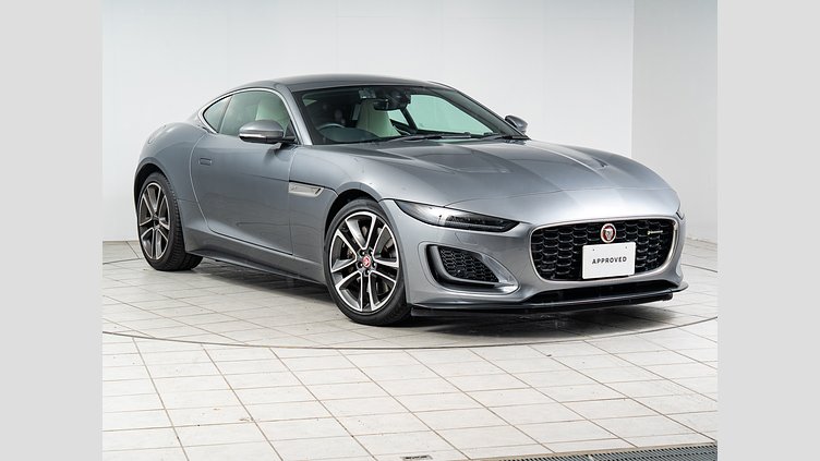 2021 認定中古車 Jaguar F-Type アイガーグレイ P300 オートマチック 後輪駆動 クーペ R-DYNAMIC　P400　RWD