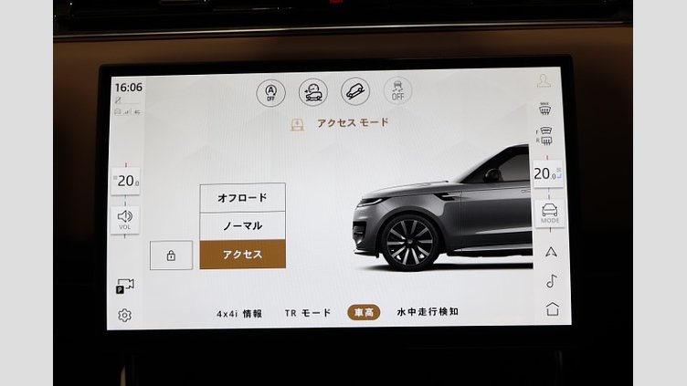 2024 認定中古車 Land Rover Range Rover Sport サントリーニブラック D300マイルドハイブリッド スタンダードホイールベース Autobiography