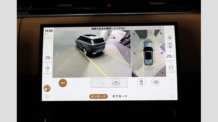 2024 認定中古車 Land Rover Range Rover Sport サントリーニブラック D300マイルドハイブリッド スタンダードホイールベース Autobiography
