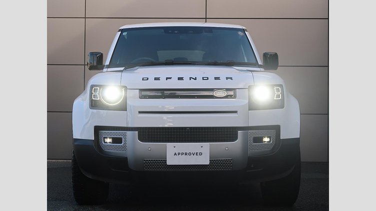 2025 認定中古車 Land Rover Defender 110 フジホワイト D350 ディーゼルマイルドハイブリッド S