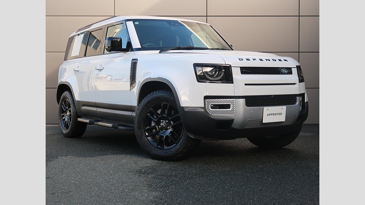 2025 認定中古車 Land Rover Defender 110 フジホワイト D350 ディーゼルマイルドハイブリッド S