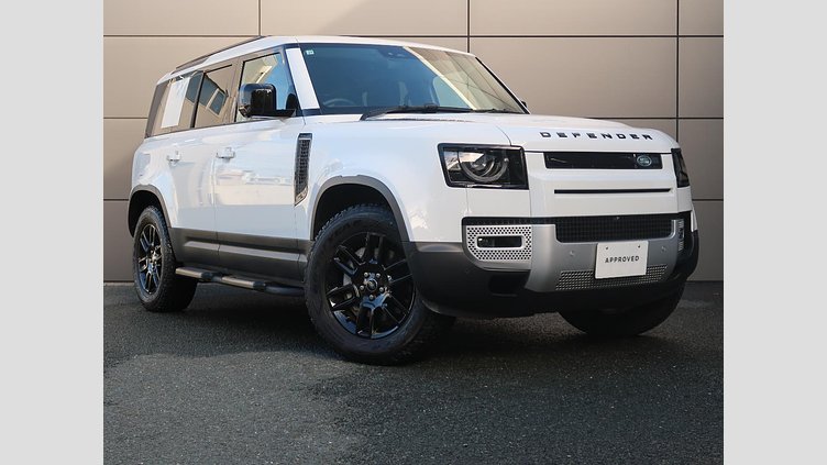 2025 認定中古車 Land Rover Defender 110 フジホワイト D350 ディーゼルマイルドハイブリッド S