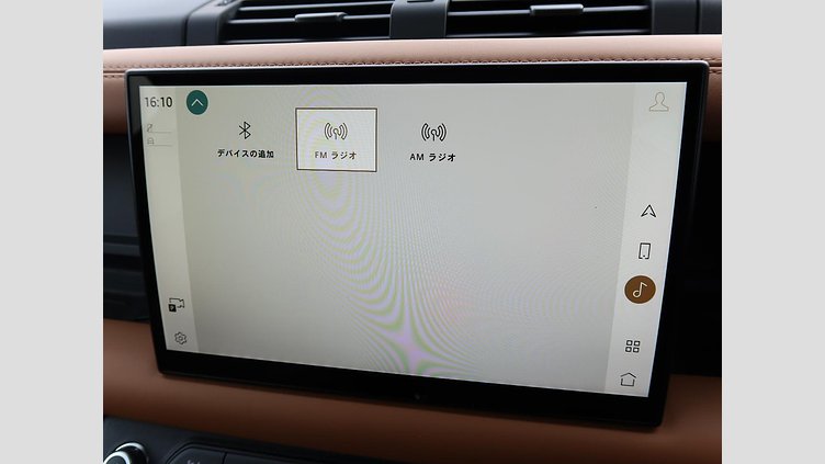 2023 認定中古車 Land Rover Defender 110 サントリーニブラック D300 AWD（AT） X-DYNAMIC HSE