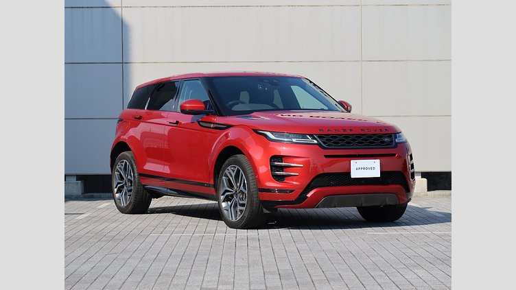 2019 認定中古車 Land Rover Range Rover Evoque フィレンツェレッド D180 R-DYNAMIC SE