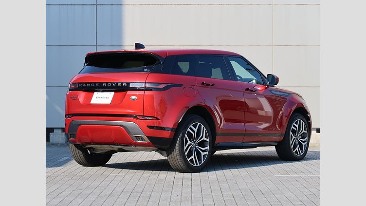 2019 認定中古車 Land Rover Range Rover Evoque フィレンツェレッド D180 R-DYNAMIC SE