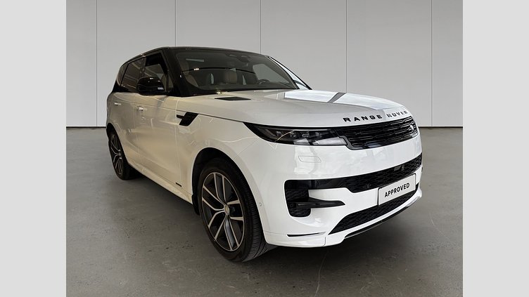 2023 Approved Land Rover Range Rover Sport Fuji White 3.0 AJ20 P6H PHEV Autobiography P550E Petrol Plug-in Hybrid