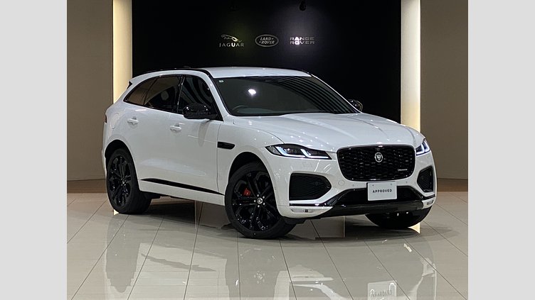 2024 認定中古車 Jaguar F-Pace オストゥーニパールホワイト P400e ガソリン プラグインハイブリッド R-DYNAMIC HSE