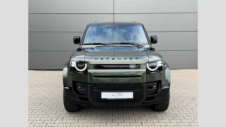 2026 Nowy Land Rover Defender 110 Woolstone Green D350 MHEV z silnikiem wysokoprężnym X-Dynamic HSE