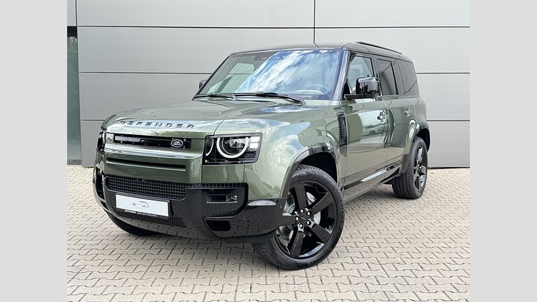 2026 Nowy Land Rover Defender 110 Woolstone Green D350 MHEV z silnikiem wysokoprężnym X-Dynamic HSE