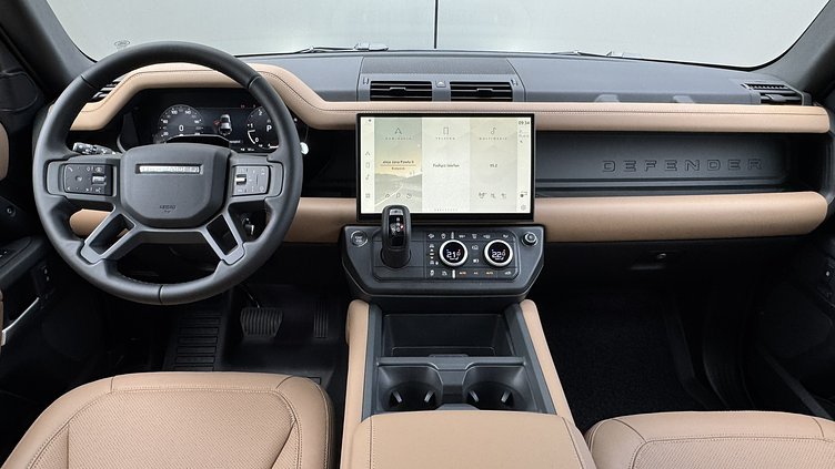 2026 Nowy Land Rover Defender 110 Woolstone Green D350 MHEV z silnikiem wysokoprężnym X-Dynamic HSE