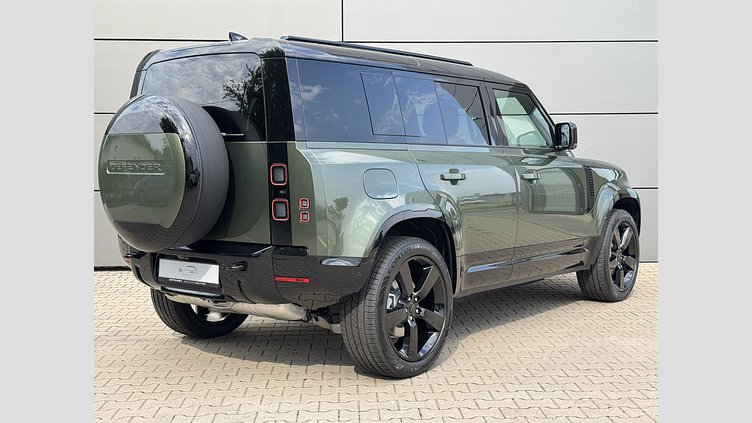 2026 Nowy Land Rover Defender 110 Woolstone Green D350 MHEV z silnikiem wysokoprężnym X-Dynamic HSE
