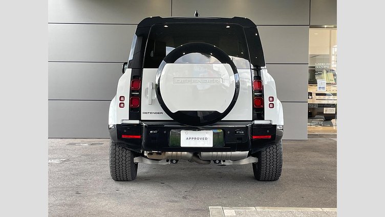 2025 認定中古車 Land Rover Defender 90 フジホワイト D350 ディーゼルマイルドハイブリッド X-Dynamic HSE
