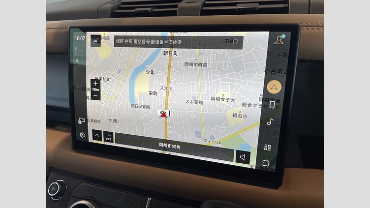 2025 認定中古車 Land Rover Defender 90 フジホワイト D350 ディーゼルマイルドハイブリッド X-Dynamic HSE