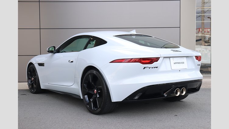 2021 認定中古車 Jaguar F-Type ユーロンホワイト P380 オートマチック 後輪駆動 F-TYPEクーペ R-DYNAMIC