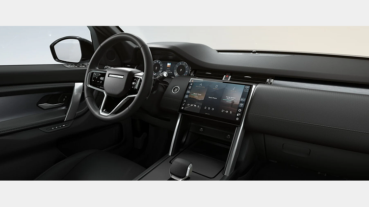 2024 Nýr bíll Land Rover Discovery Sport Santorini Black P300e Petrol Plug-in Hybrid Standard Wheelbase