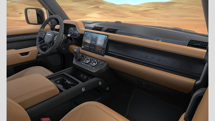 2023 нови автомобили Land Rover Defender 110 Santorini Black P525 V8