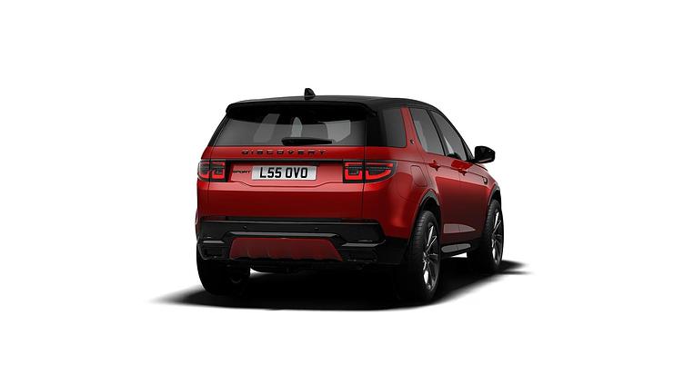 2024 нови автомобили Land Rover Discovery Sport Firenze Red P300e Dynamic HSE