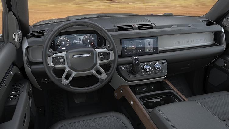2023 New Land Rover Defender 110 Santorini Black All Wheel Drive X-Dynamic SE