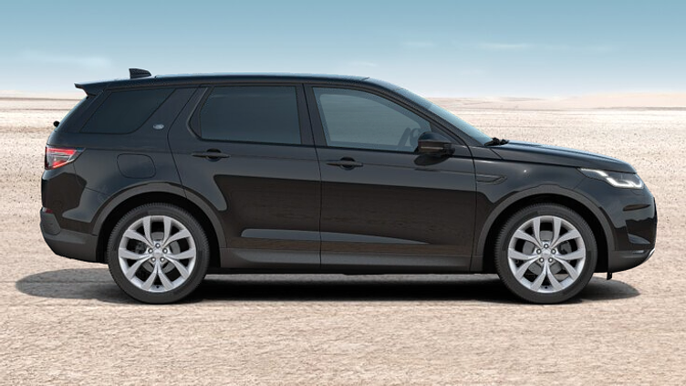 2023 NAUJI AUTOMOBILIAI Land Rover Discovery Sport Santorini Black P300e AWD AUTOMATIC PHEV Standard Wheelbase SE