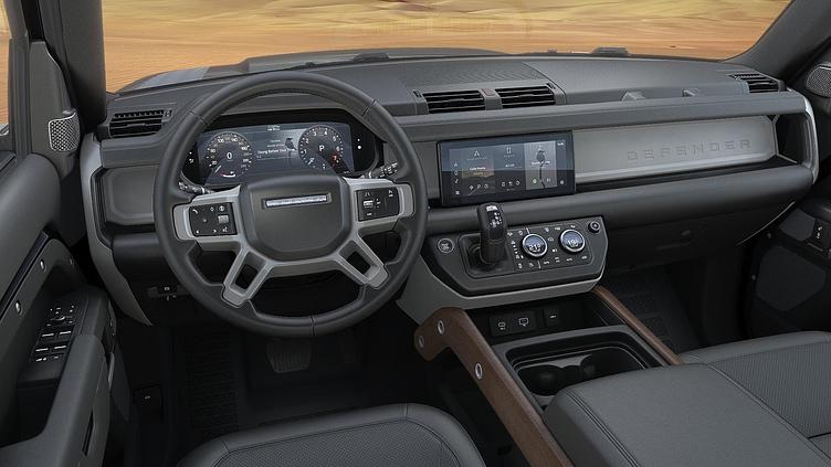 2023 New Land Rover Defender 110 Santorini Black All Wheel Drive SE