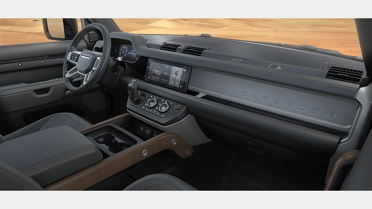 2023 Ново Land Rover Defender 110 Santorini Black D250 AWD AUTOMATIC MHEV 110 SE