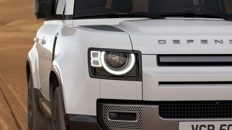 2023 New Land Rover Defender 110 Fuji White All Wheel Drive - Petrol + Electric (Plug-in Hybrid) 2024