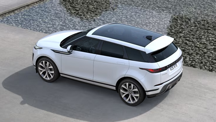 2023 NAUJI AUTOMOBILIAI Land Rover Range Rover Evoque Fuji White P200 AWD AUTOMATIC MHEV SE