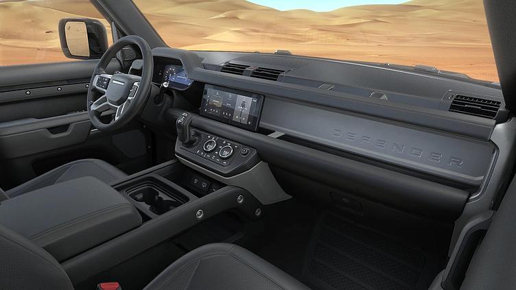 2023 New Land Rover Defender 110 Santorini Black All Wheel Drive S